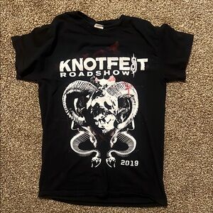 Black KNOTFEST 2019 Bank  T-Shirt